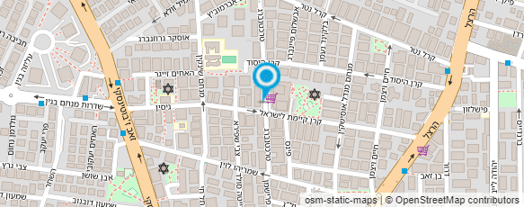 מפת הגעה אל טל טאוב