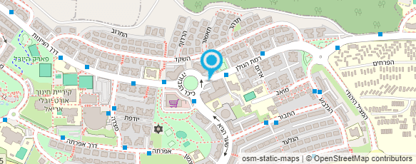 מפת הגעה אל ישיבת נצר מטעי