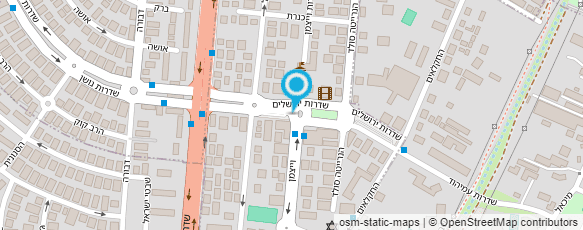 מפת הגעה אל אטליז ביאליק