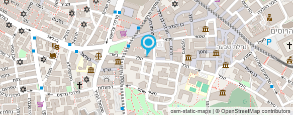 מפת הגעה אל הלל רזידנס 11