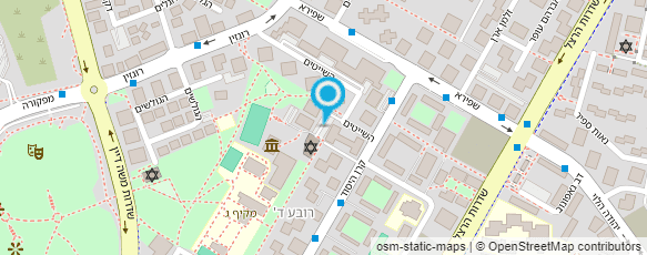 מפת הגעה אל המוזיאון לתרבות הפלשתים ע"ש קורין ממן