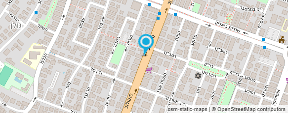 מפת הגעה אל קפה לורן