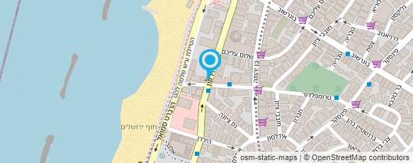 מפת הגעה אל אולמות בטבע