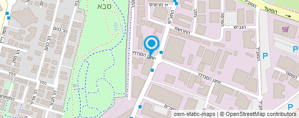 מפת הגעה אל העוגות של יהודית