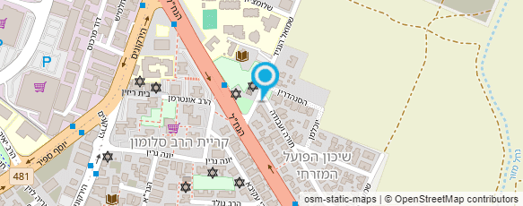 מפת הגעה אל אירית כץ כיסויי ראש