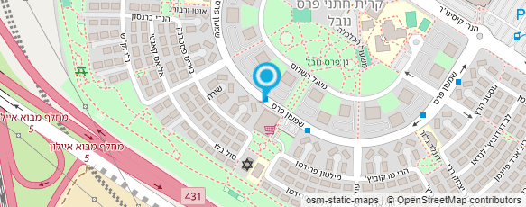 מפת הגעה אל שרית צ'יפרוט - תזונאית קלינית וקואצ'רית