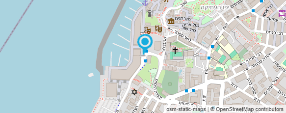 מפת הגעה אל מסעדת הדייגים בנמל יפו מפת הגעה אל מסעדת הדייגים בנמל יפו