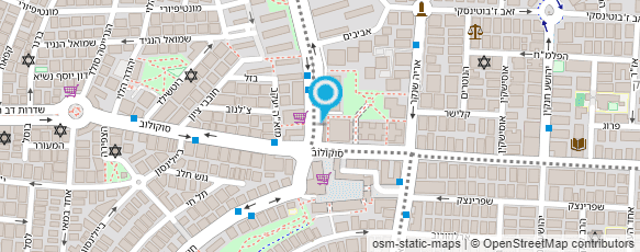 מפת הגעה אל ז'אנה וסרמן- מטפלת הוליסטית