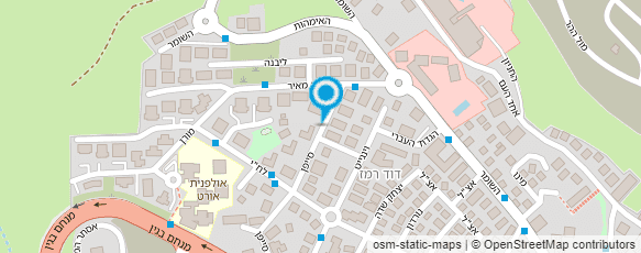 מפת הגעה אל רונן המנעולן