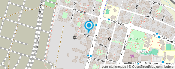 מפת הגעה אל גן אילנית