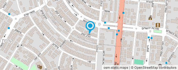 מפת הגעה אל מיכל-סדנאות צחוק