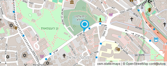 מפת הגעה אל מסעדת פאלאס-The Palace Restaurant