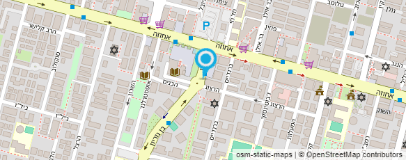 מפת הגעה אל מ. בן עזרא-הנדסת חשמל