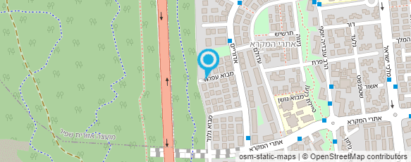 מפת הגעה אל אור בגן-פיתוח נוף