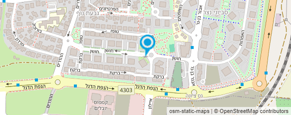 מפת הגעה אל טל מלמד-בשביל הגוף