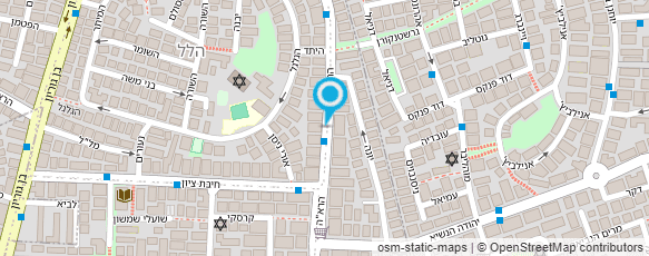 מפת הגעה אל ליזי אלחננוב