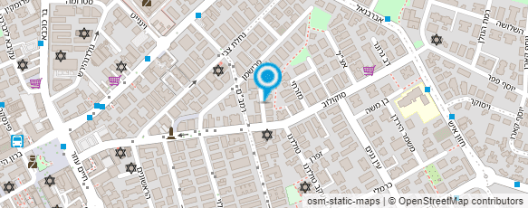 מפת הגעה אל משפחתון אושרית