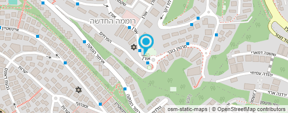 מפת הגעה אל חנה כרמי - עיצוב וייצור תכשיטים