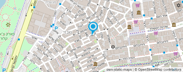 מפת הגעה אל גלריית Yellow Korner