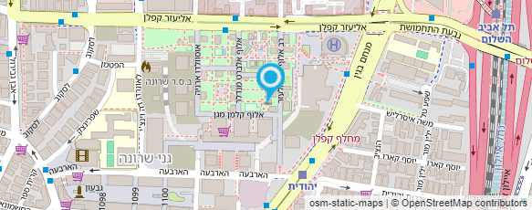 מפת הגעה אל קפה בית הבד