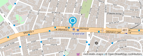 מפת הגעה אל המאפה הצרפתי