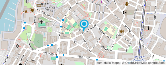 מפת הגעה אל תאורת הנמל