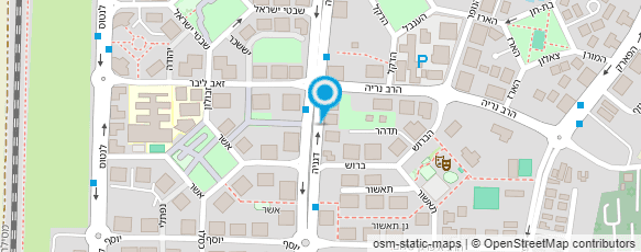 מפת הגעה אל מוניות וי.אי.פי. לנתב"ג