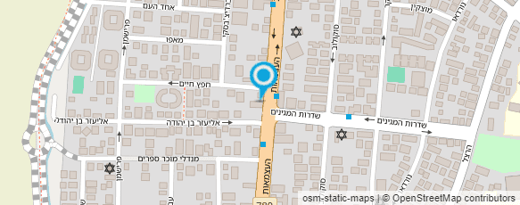 מפת הגעה אל פיצה בוטיק