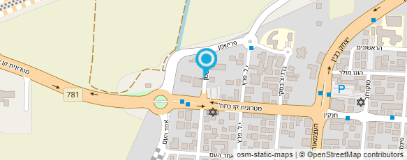 מפת הגעה אל טכני'ק