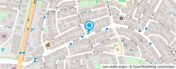 מפת הגעה אל גן מעון קשת בענן