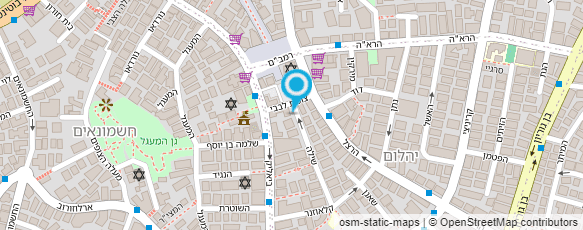 מפת הגעה אל דב רבינוביץ