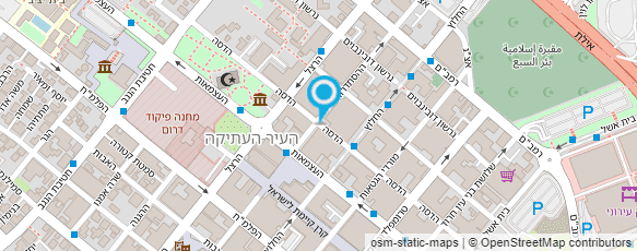 מפת הגעה אל קול קורא במדבר