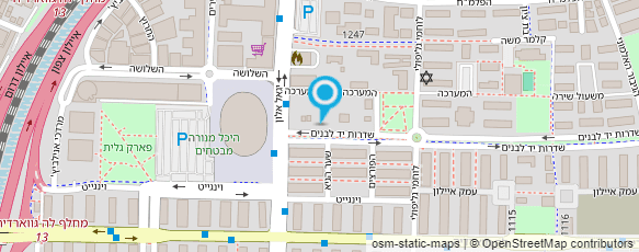 מפת הגעה אל פרויקט סבן סטאר בע"מ