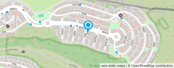 מפת הגעה אל בן שושן סטיוארט