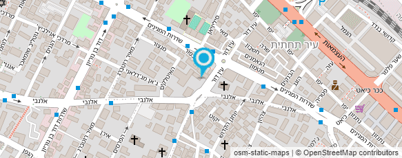 מפת הגעה אל א.ע. בית מאפה שחאדה