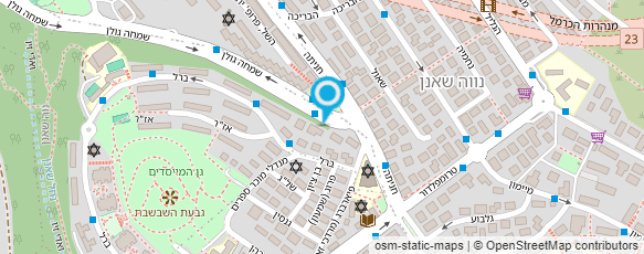 מפת הגעה אל פרופ' פליק - זכאי צפורה