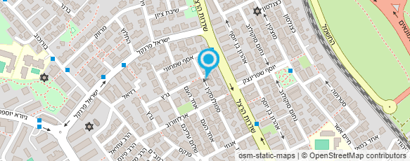 מפת הגעה אל נינה ויצמן