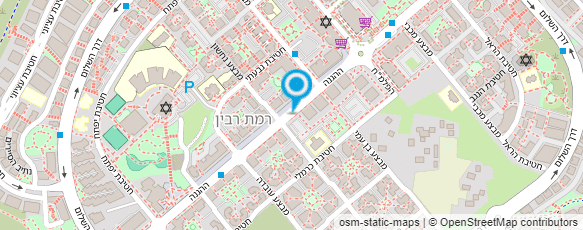 מפת הגעה אל מספרת רפי ואיציק