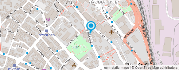 מפת הגעה אל עו"ד יפעת בן שמעון