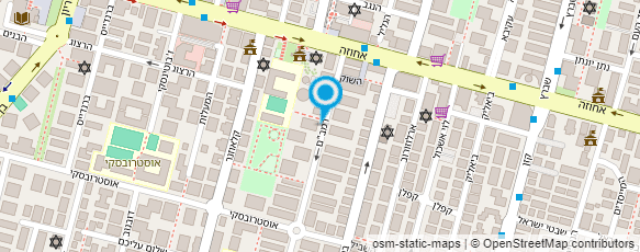 מפת הגעה אל עו"ד עפר ברזילי