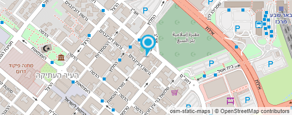 מפת הגעה אל בני מאירוביץ איפור ושיער מפת הגעה אל בני מאירוביץ איפור ושיער