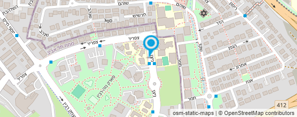 מפת הגעה אל מעון רבין