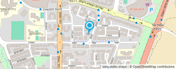 מפת הגעה אל דניאל לשם - אינסטלציה וחשמל