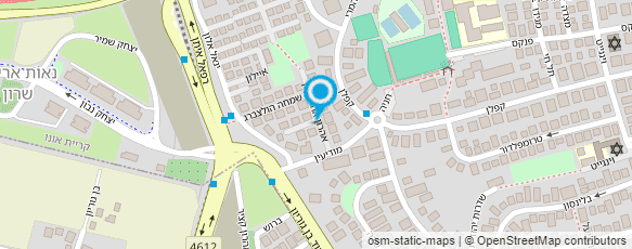 מפת הגעה אל ג'י-כמיקלס. קום בע"מ