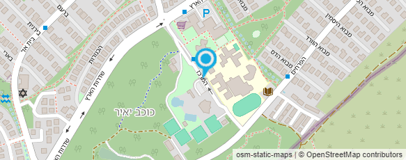 מפת הגעה אל HTP ניהול פרויקטים ושירותי ספורט