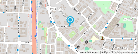 מפת הגעה אל צפריר