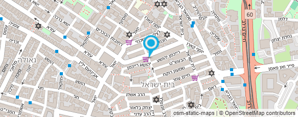 מפת הגעה אל הרב שמואל פנחס אהרוני