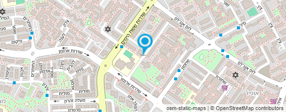 מפת הגעה אל סטודיו לאומנות בזכוכית