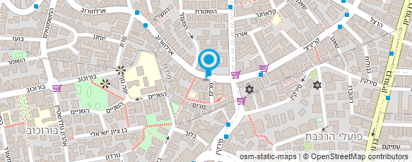 מפת הגעה אל ארלוזרוב בר