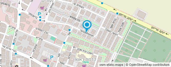 מפת הגעה אל לירן תיקון תריסים